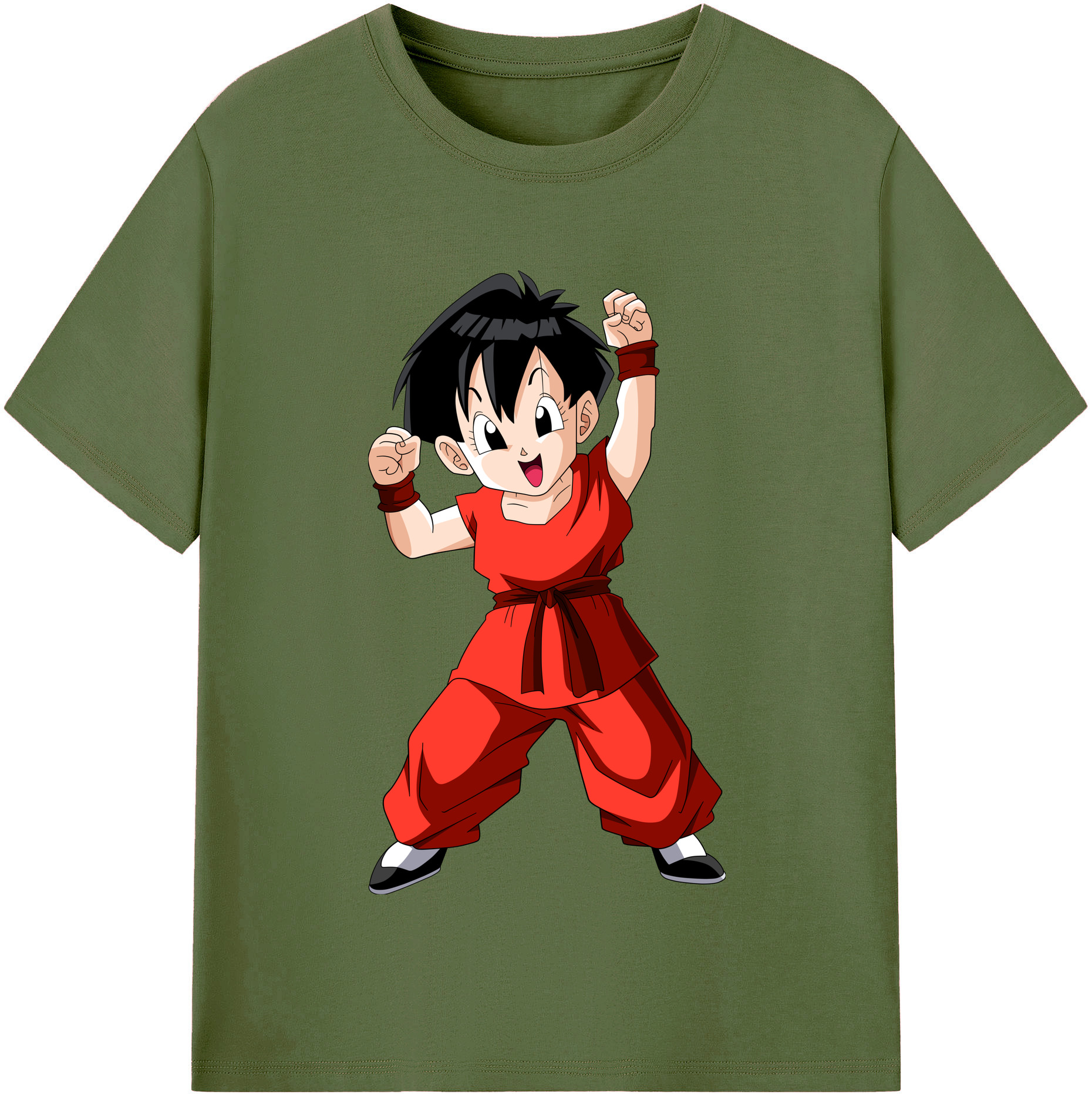 （画像用） ドラゴンボール パン DRAGON BALL Pan 綿100％半袖Tシャツ（フロントプリント）